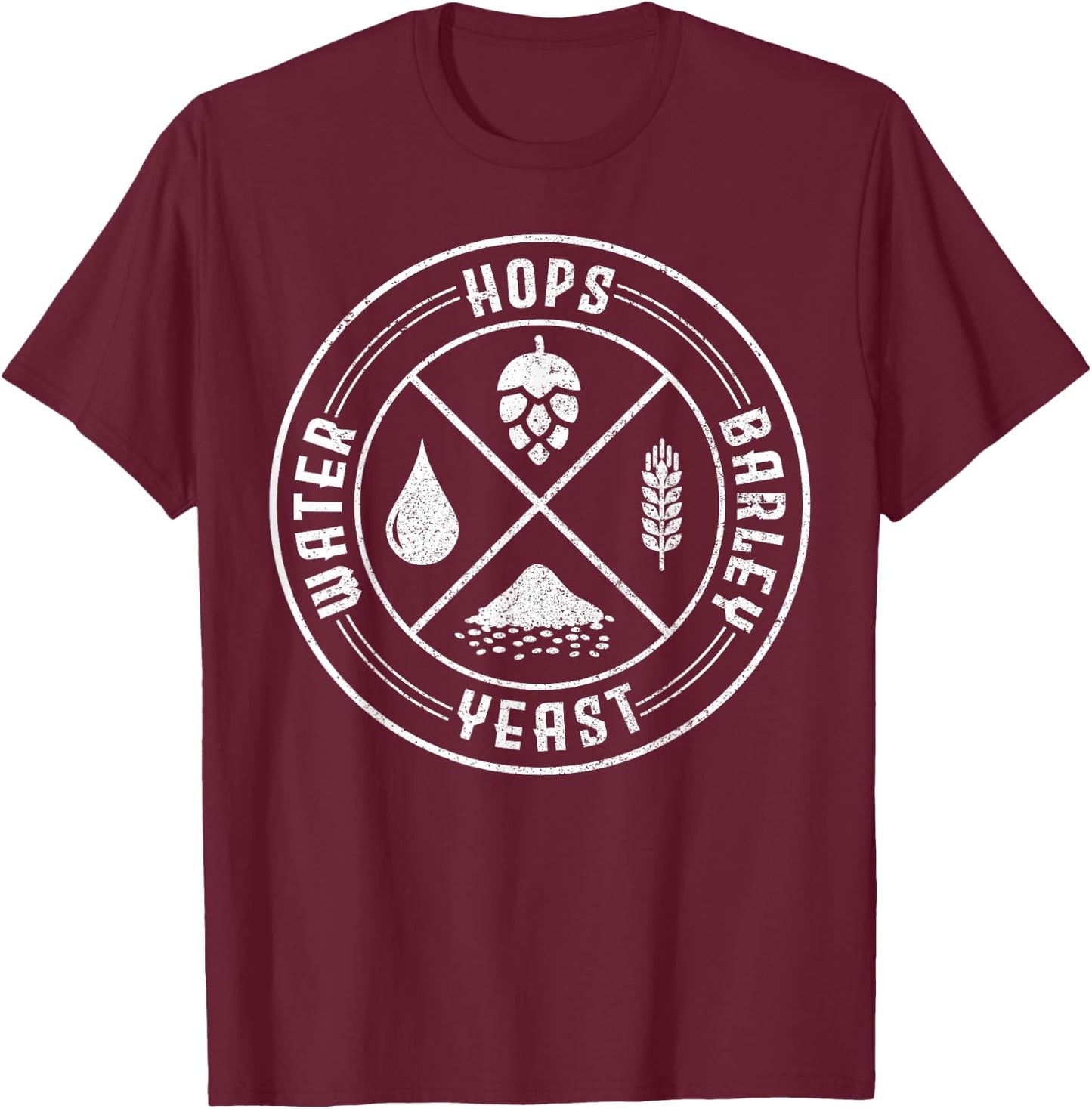 Beer Craft Beer Brewer Brewer Beer Brewer Gift T-Shirt - T-Shirt | Maroon