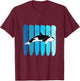 Orca Whale Cetacean Lover Ocean Animal Retro Whale T-Shirt - T-Shirt | Maroon