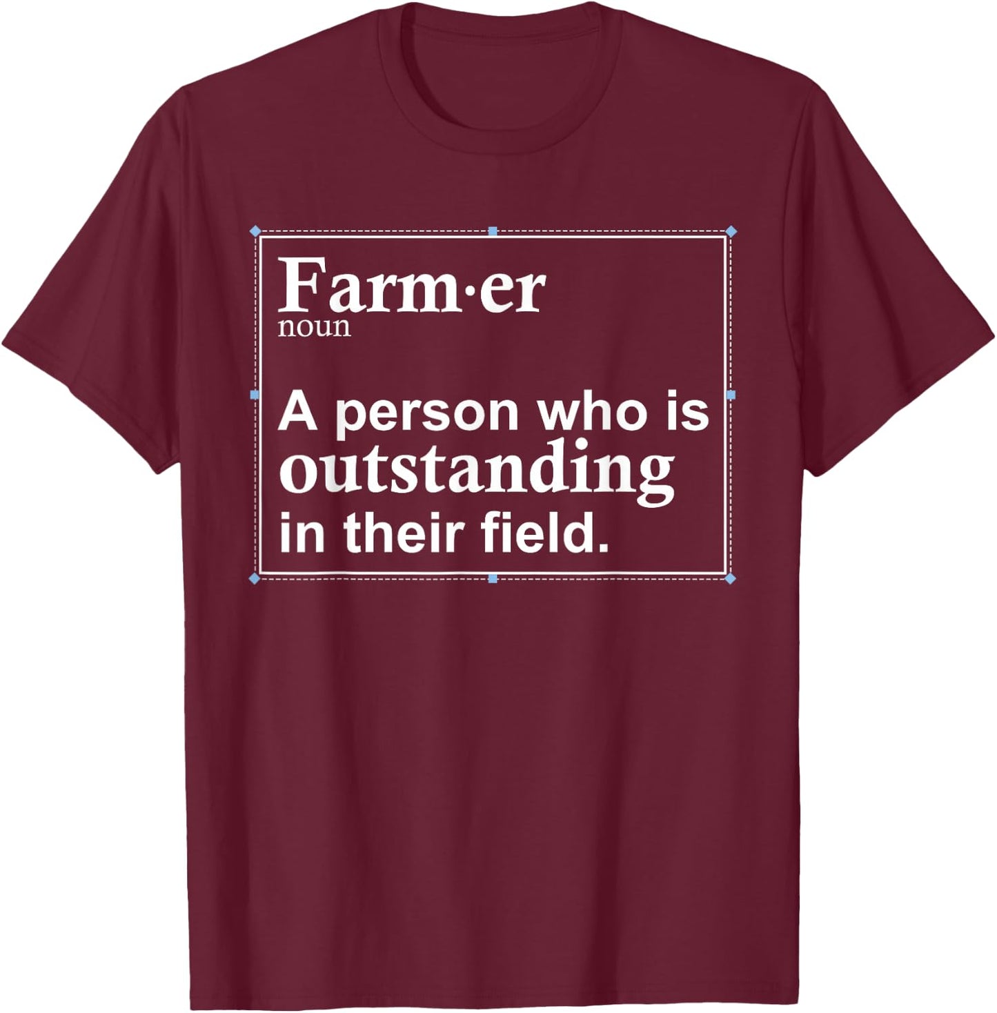 Funny Dairy Farmer Gift Local Farming Men Women Boys Girls T-Shirt - T-Shirt | Maroon