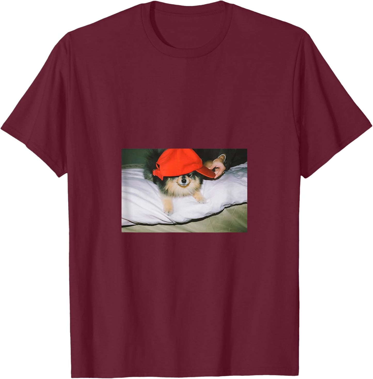 Dog Yeontan Shirt The Cute Dog Lover's Delight T-Shirt - T-Shirt | Maroon