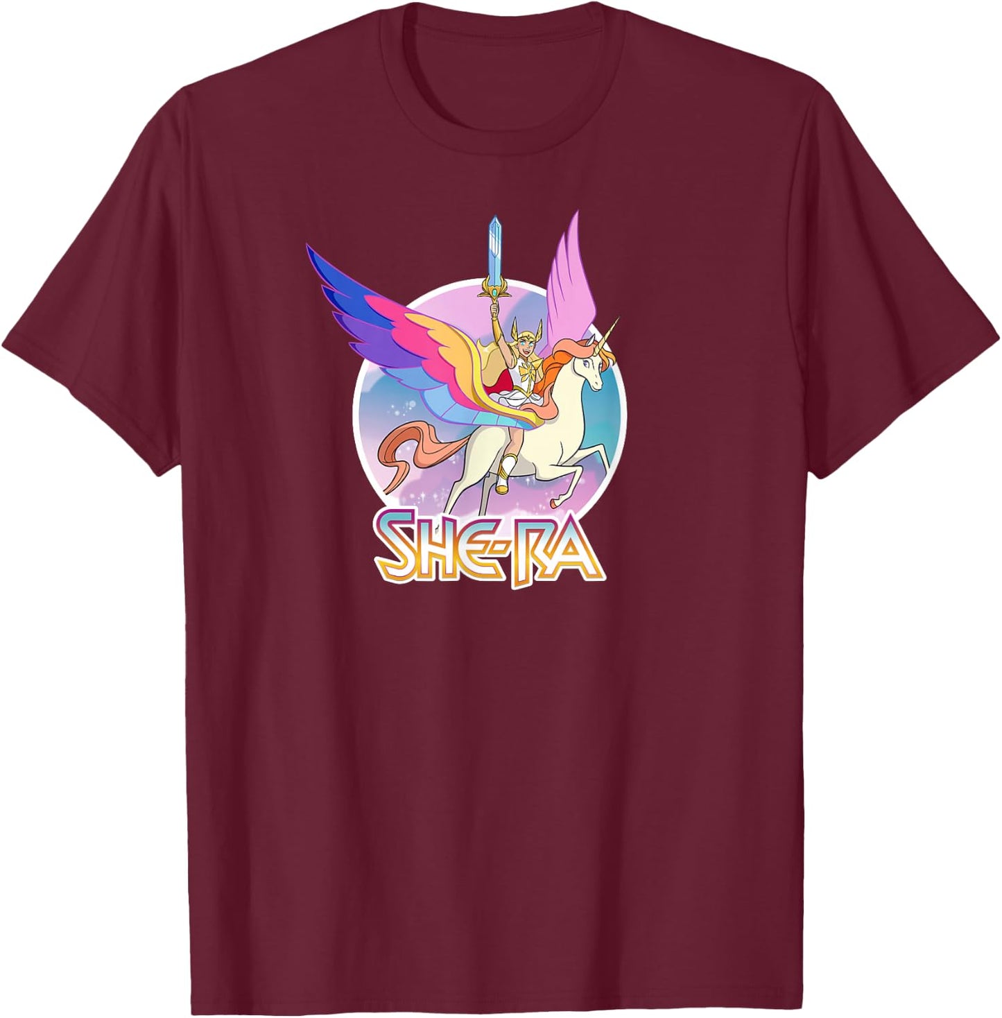 She-Ra and The Rebel Princesses: SHe-Ra T-Shirt - T-Shirt | Maroon