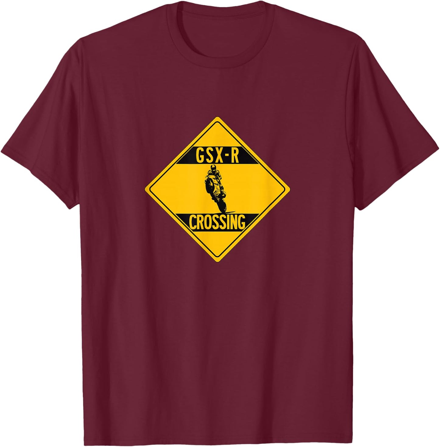 GSXR Sports Bike Motorcycle Gixxer T-Shirt - T-Shirt | Maroon