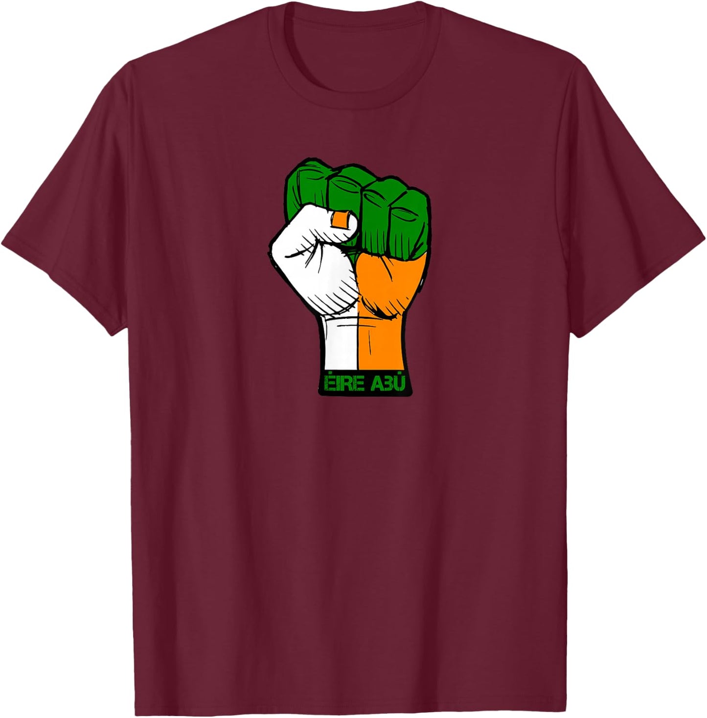 Eire Abu - Irish Republican T-Shirt - T-Shirt | Maroon