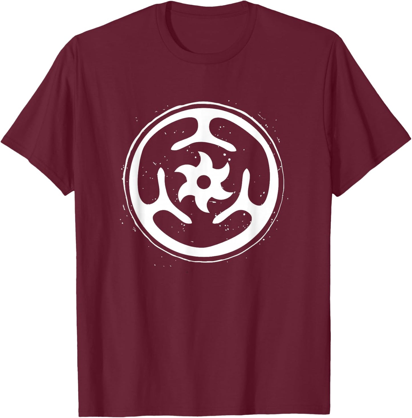 Hecate Wheel Goddess Symbol Magical Spiritual T-Shirt - T-Shirt | Maroon