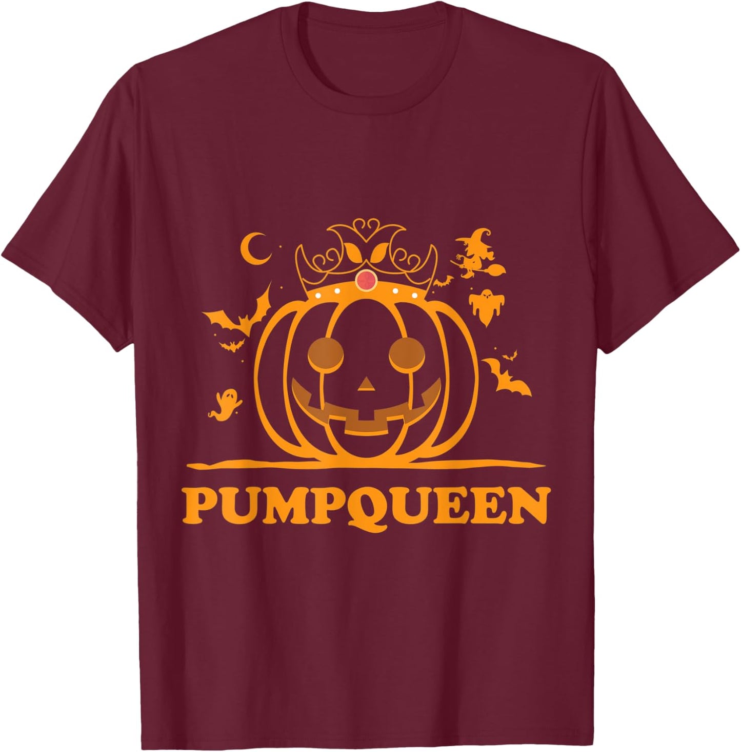 Halloween pump queen T-Shirt - T-Shirt | Maroon