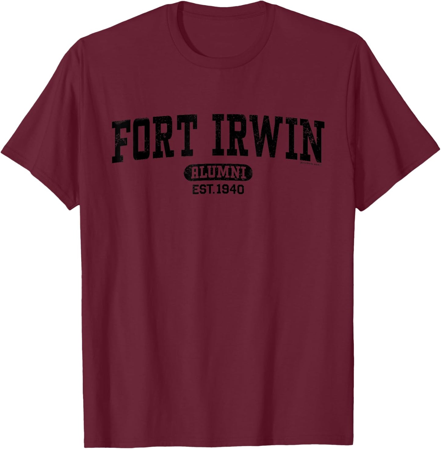 Fort Irwin Alumni - OPFOR National Training Center T-Shirt - T-Shirt | Maroon