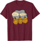 Somebody Had A Facelift Funny Halloween Pumpkin Costume T-Shirt - T-Shirt | Maroon