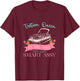 Tritoon Queen Classy Sassy and a Bit Smart Assy T-Shirt - T-Shirt | Maroon