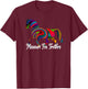 Missouri Fox Trotter Horse Rainbow Fade T-Shirt - T-Shirt | Maroon