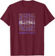 Volleyball Kansas State T-Shirt - T-Shirt | Maroon