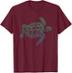 Sea Turtle T Shirt, Save The Sea Turtles, Boys Sea Turtle T-Shirt - T-Shirt | Maroon