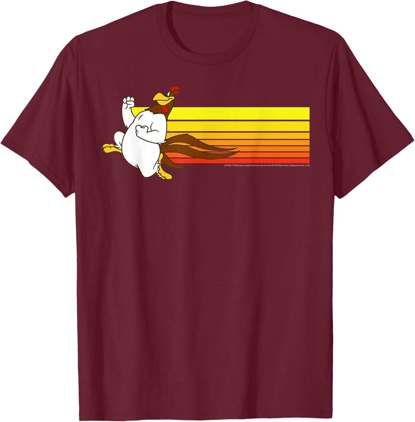 Looney Tunes Foghorn Leghorn Jog T-Shirt - T-Shirt | Maroon