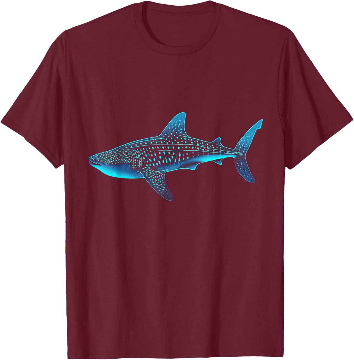 Whale Shark T-Shirt - T-Shirt | Maroon
