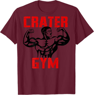 Crater Gym T-Shirt - T-Shirt | Maroon