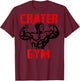 Crater Gym T-Shirt - T-Shirt | Maroon