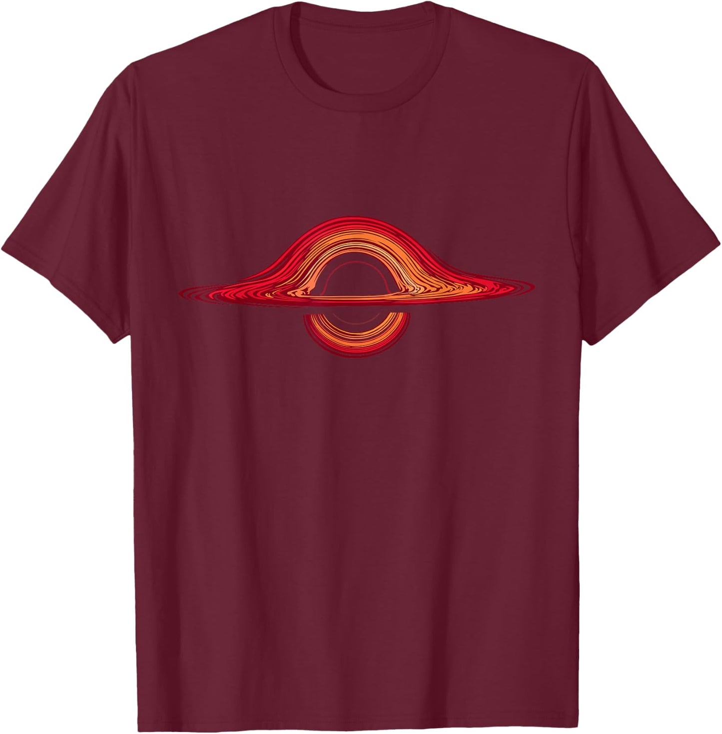 Black Hole Physics - Universe Physics Astrophysicist T-Shirt - T-Shirt | Maroon