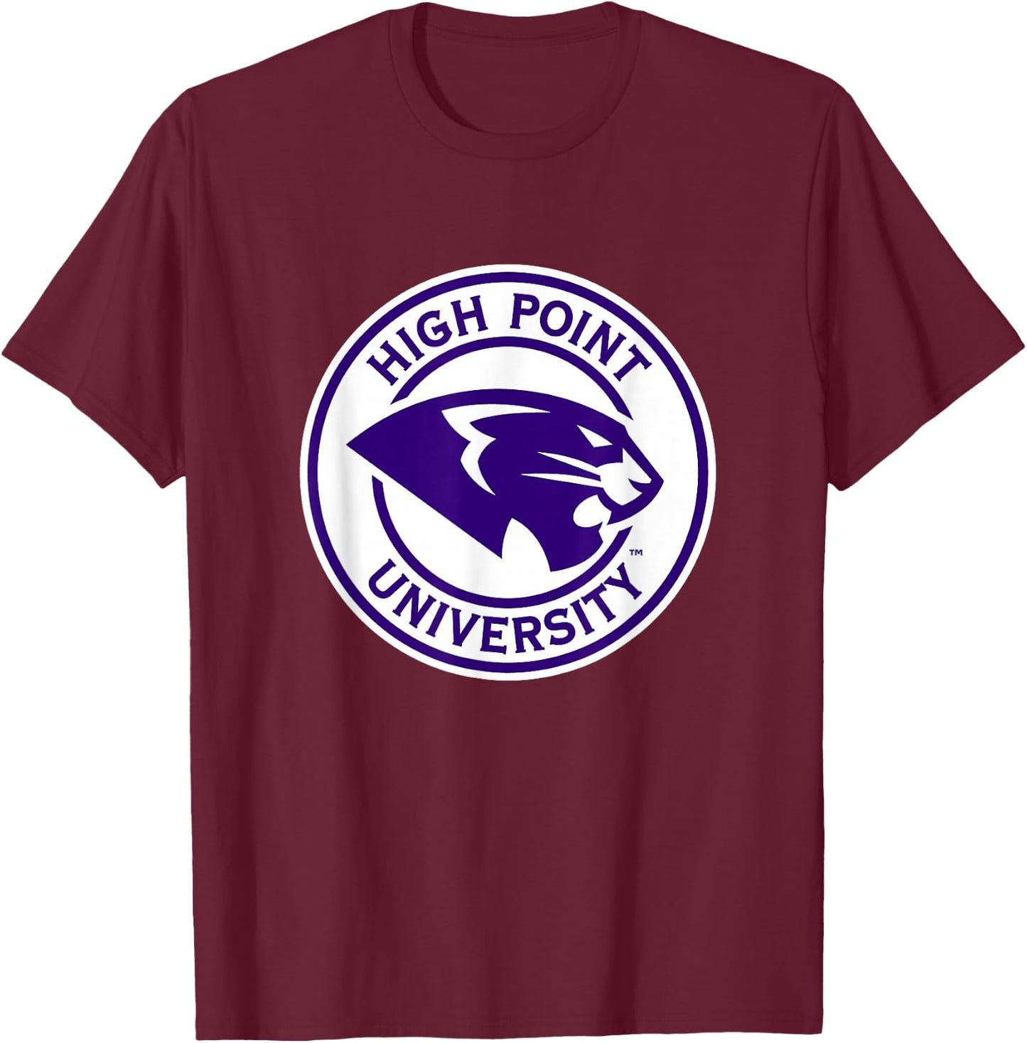 High Point Panthers | Official NCAA University | PPHPU019 T-Shirt - T-Shirt | Maroon