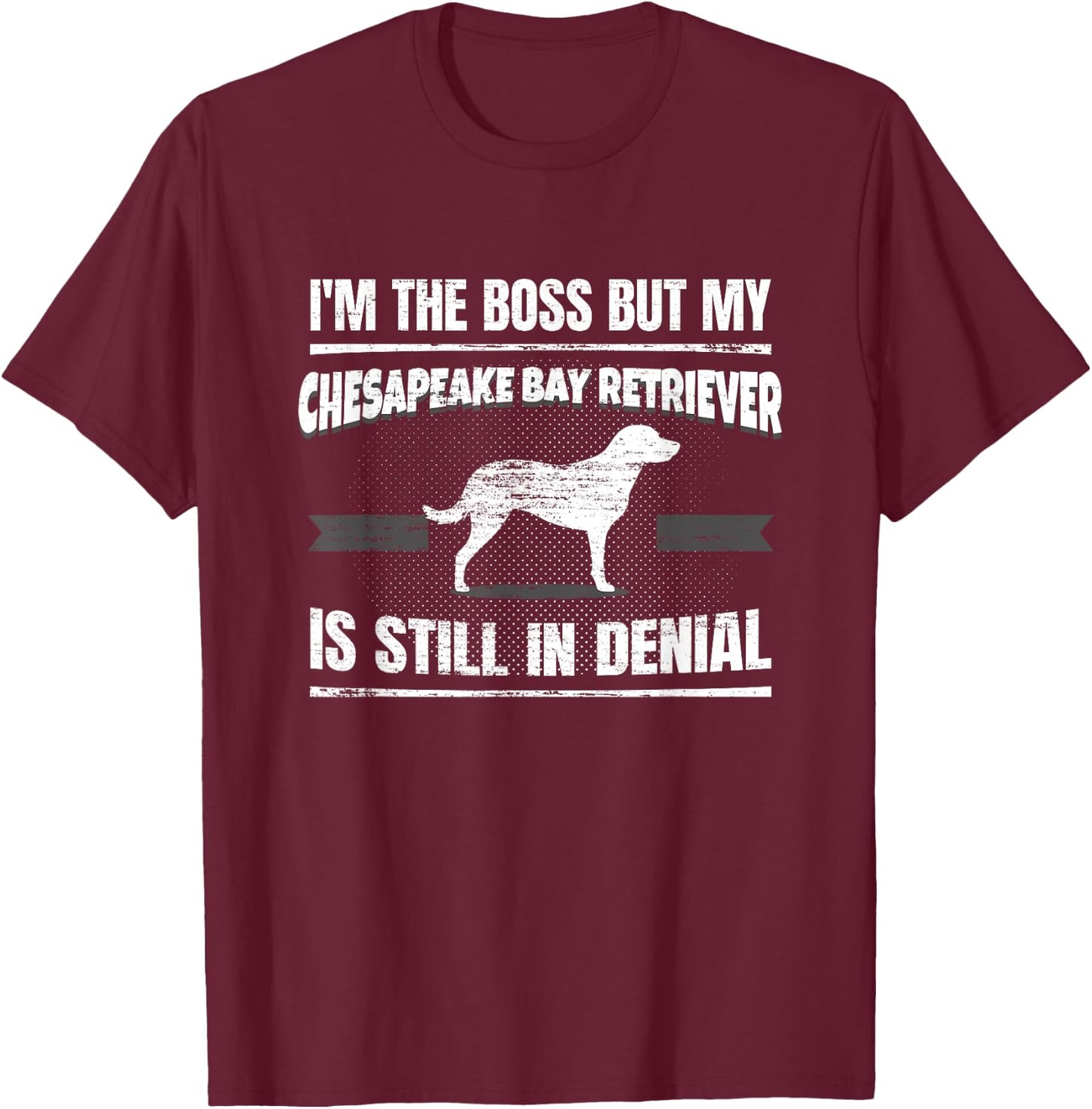 Chesapeake Bay Retriever T-Shirt - T-Shirt | Maroon