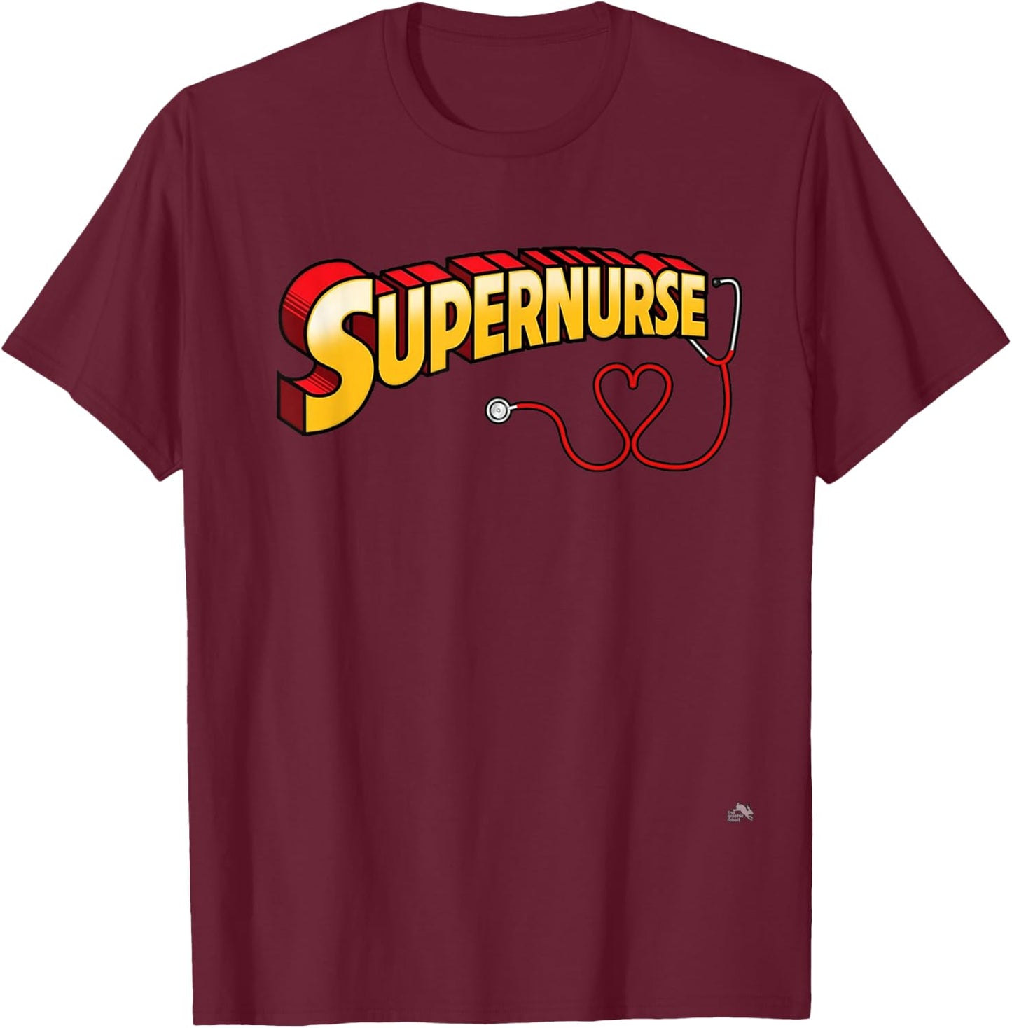 Super Nurse RN Superhero Registered Nurse Hero SuperNurse T-Shirt - T-Shirt | Maroon