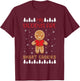 My Students Kids Are Smart Cookies Christmas Teacher Gift T-Shirt - T-Shirt | Maroon