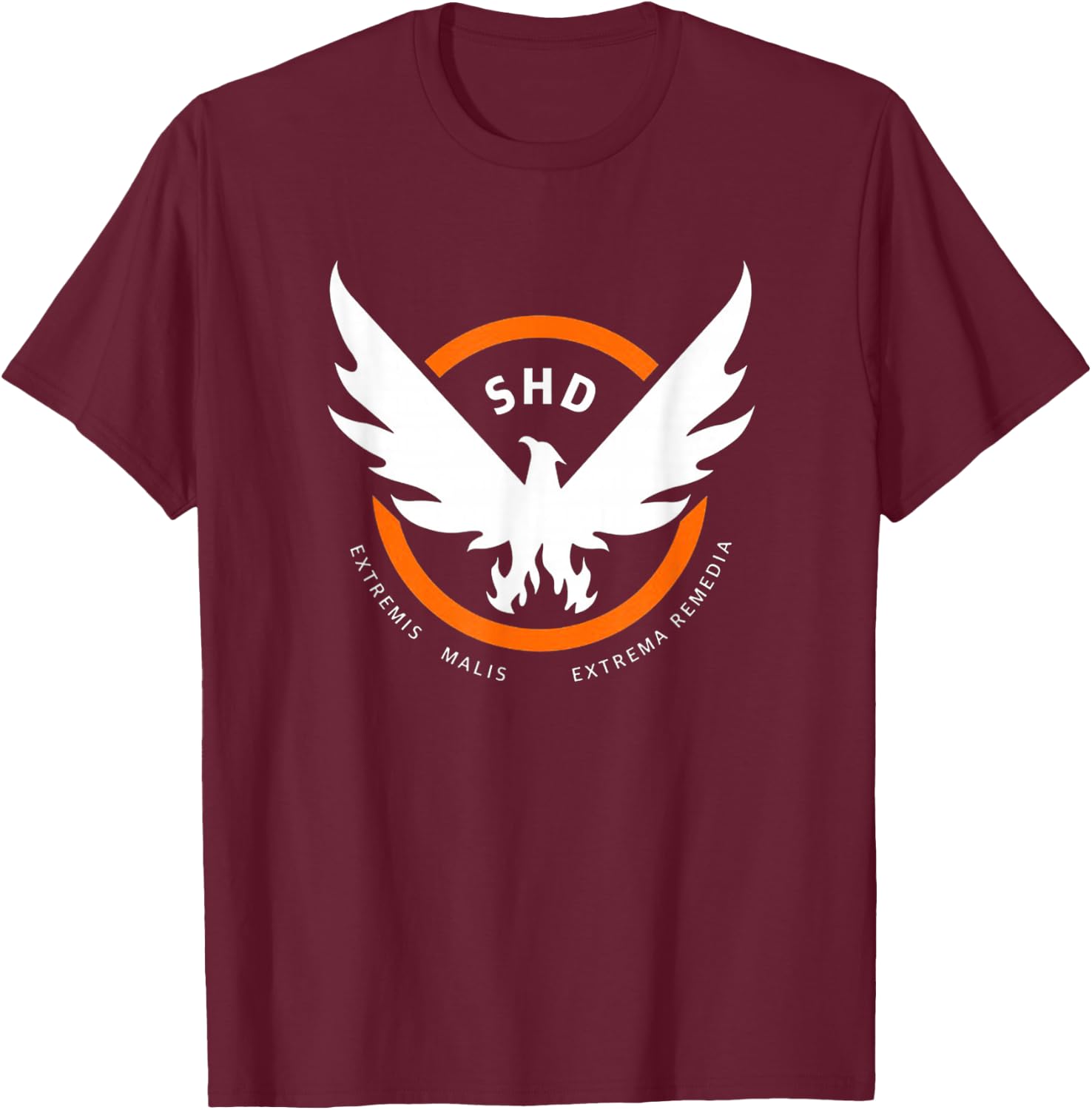 SHD Strategic Homeland Security T-Shirt - T-Shirt | Maroon