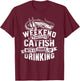 Vintage Look Catfish Gift A Catfish Whsiperer T-Shirt - T-Shirt | Maroon