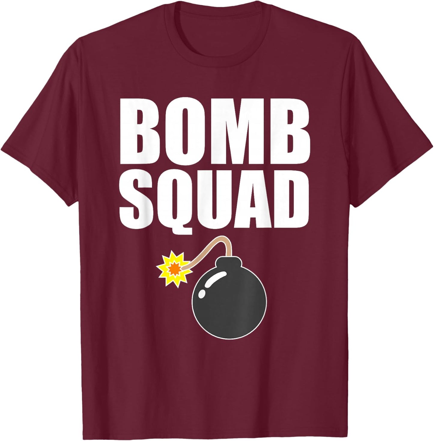 Bomb Squad T-Shirt - T-Shirt | Maroon