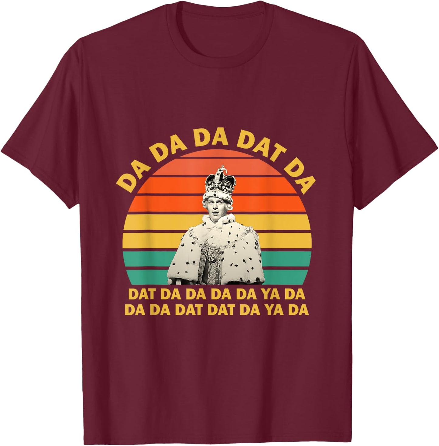 Funny Hamilton Quotes Vintage Retro T-Shirt - T-Shirt | Maroon