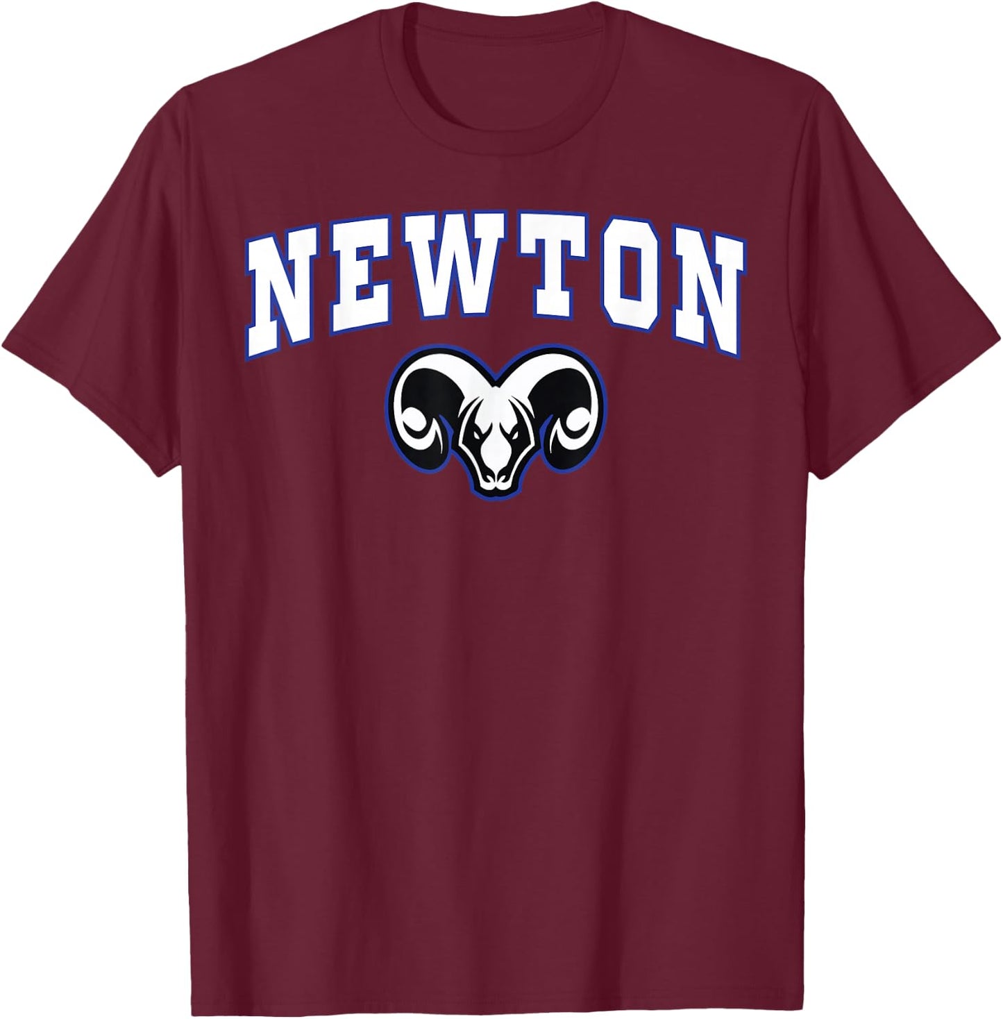 Newton High School Rams T-Shirt - T-Shirt | Maroon