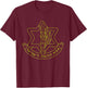 IDF Logo Design - Israel Defense Forces, Supporting Israel T-Shirt - T-Shirt | Maroon