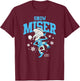 The Year Without Santa Claus - Snow Miser T-Shirt - T-Shirt | Maroon