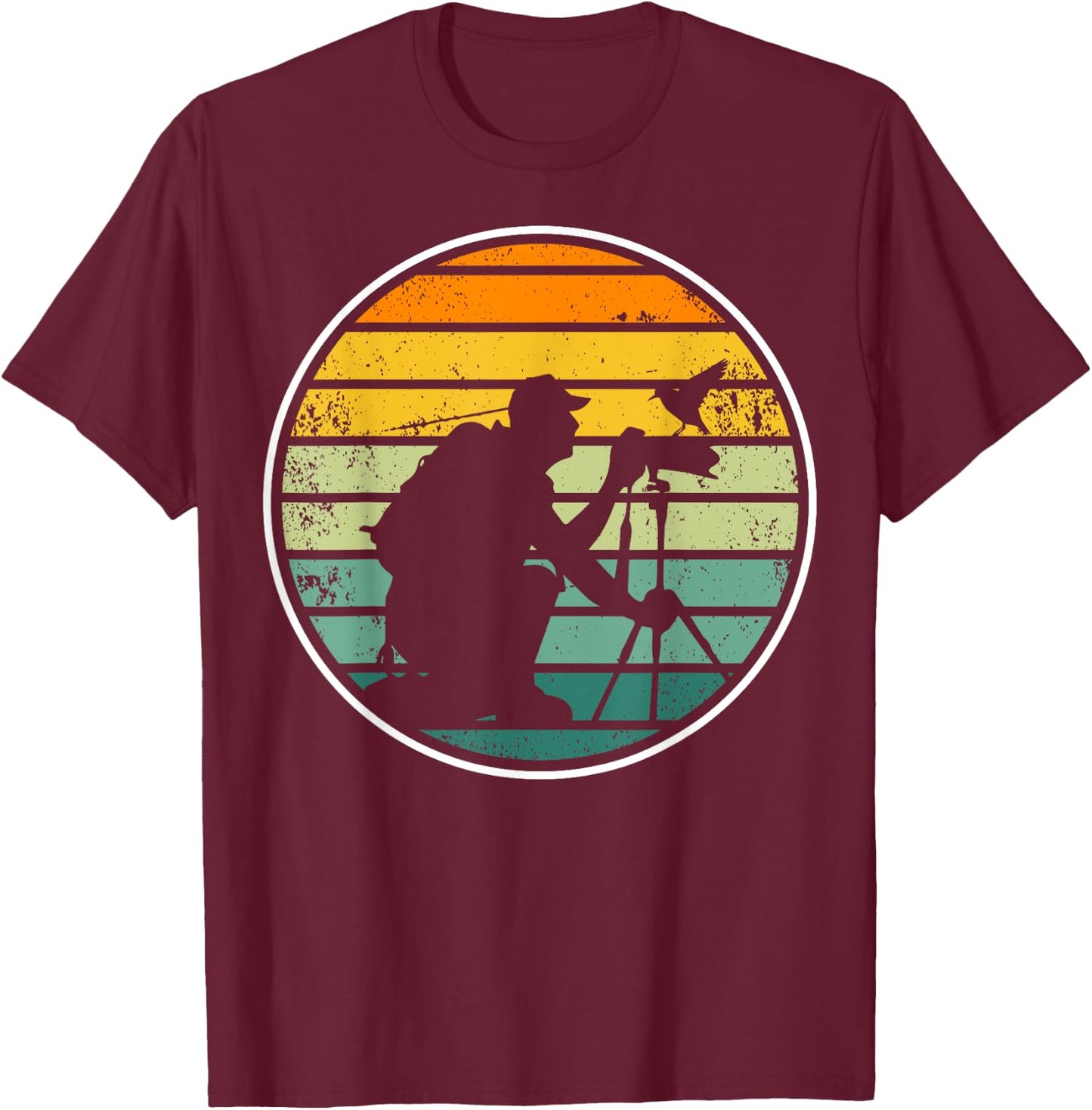 Bird Photographer Nature Lover Bird Photography Enthusiast T-Shirt - T-Shirt | Maroon