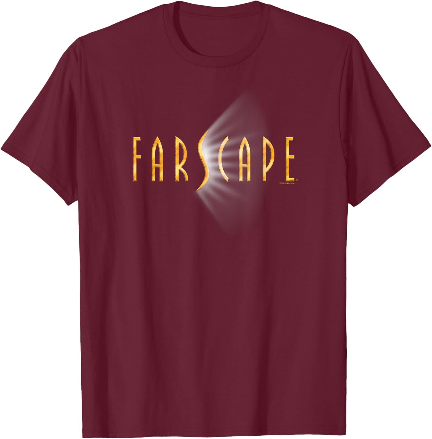 Farscape Logo T-Shirt - T-Shirt | Maroon