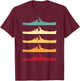 Vintage USS Alaska CB-1 Battleship T-Shirt - T-Shirt | Maroon