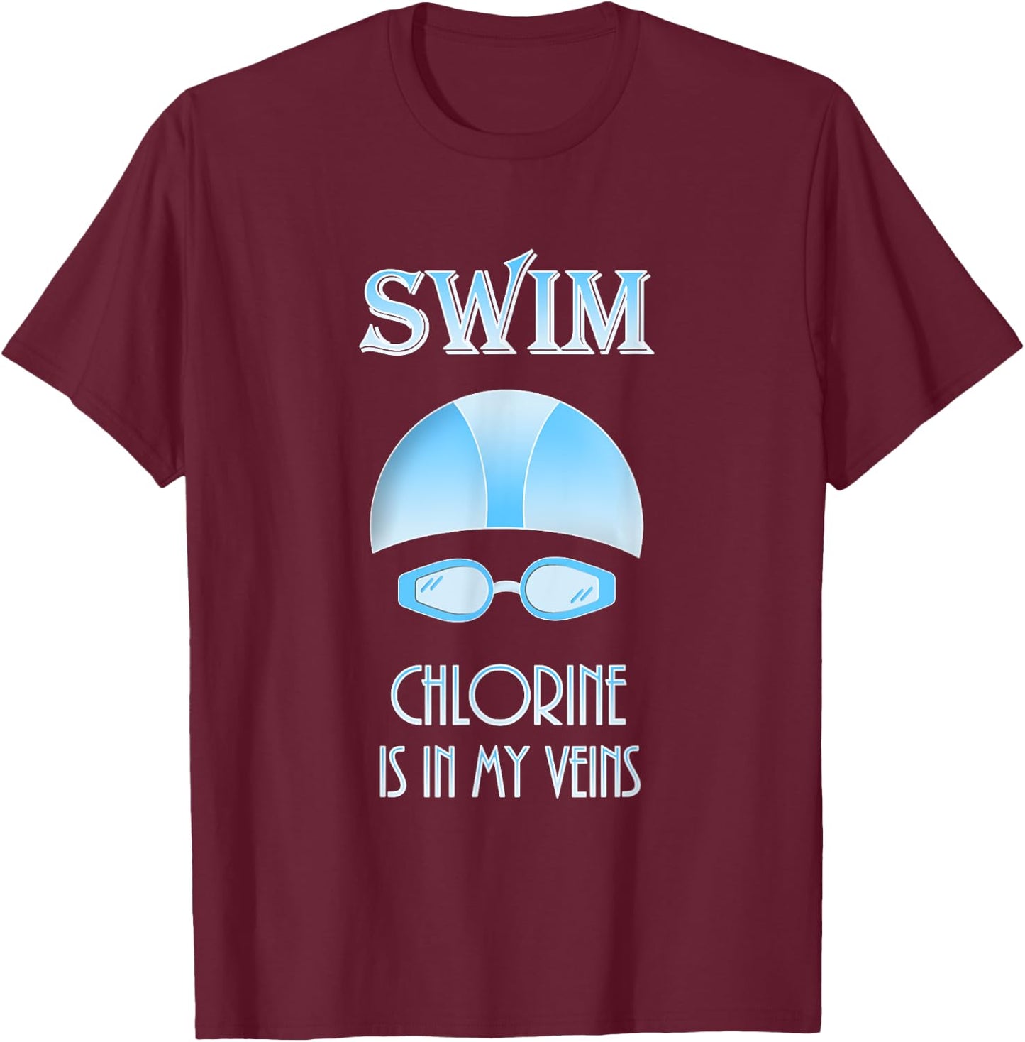 Swimmer Shirt Gifts for Swimmers Boys Girls Adults Swim Team T-Shirt - T-Shirt | Maroon
