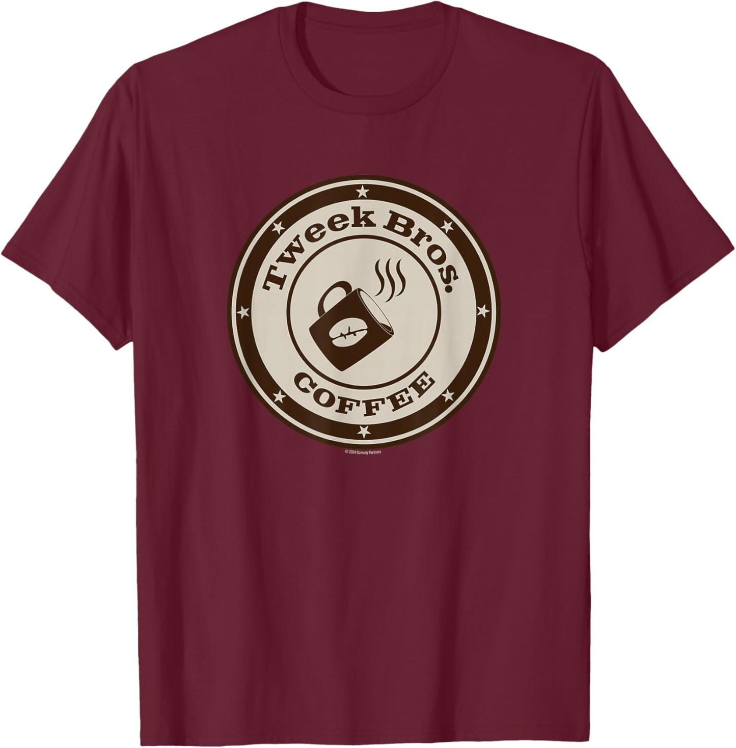 South Park Tweek Bros Coffee Officially Licensed T-Shirt - T-Shirt | Maroon