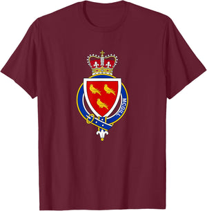 McGill Coat of Arms - Family Crest T-Shirt - T-Shirt | Maroon