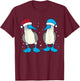 Seabirds Blue Footed Booby Bird Galapagos Islands Christmas T-Shirt - T-Shirt | Maroon