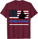 Rush Tunnel to Tower - Vintage Firefighter Gift T-Shirt - T-Shirt | Maroon