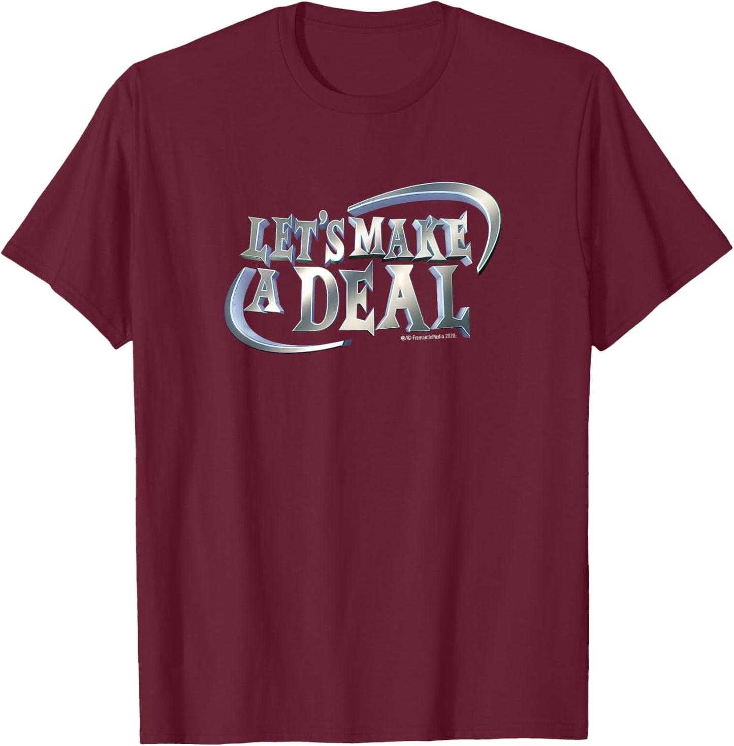 Let's Make A Deal Logo T-Shirt - T-Shirt | Maroon