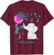 Elephant PTSD Awareness - PTSD Ribbon Gifts T-Shirt - T-Shirt | Maroon