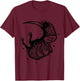 Cute New Zealand Kiwi Bird Shirt Tattoo Style Kiwifruit Gift T-Shirt - T-Shirt | Maroon