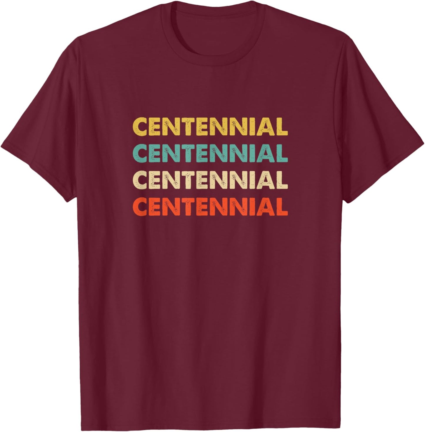 Centennial T-Shirt - T-Shirt | Maroon