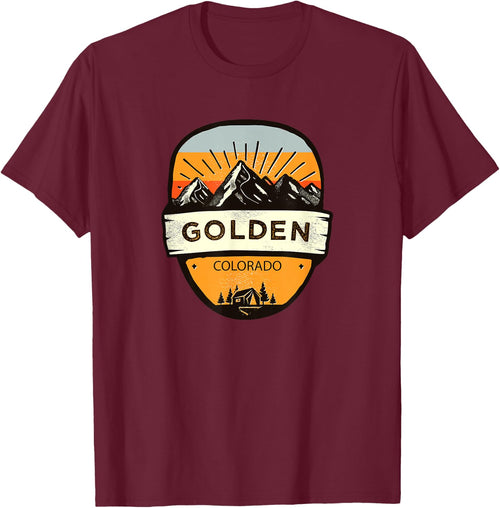 Retro Vintage Golden, Colorado Souvenir
