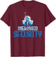 Mermaid Security Trident Gift T-Shirt - T-Shirt | Maroon