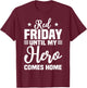 Red Friday Military Shirts Support Our Troops Remember T-Shirt - T-Shirt | Maroon