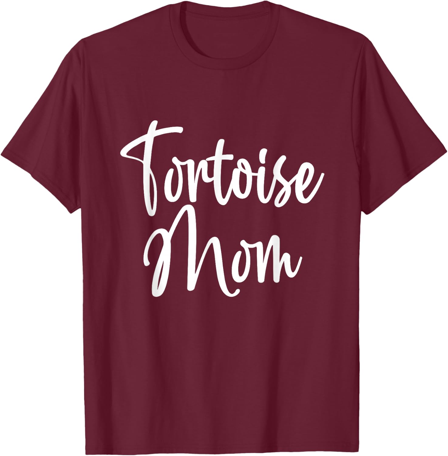 Vintage Tortoises African Spurred Tortoise Mom Turtle Gifts T-Shirt - T-Shirt | Maroon