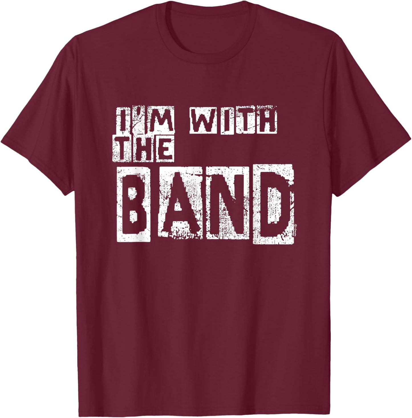 I'm with the Band T-Shirt - T-Shirt | Maroon