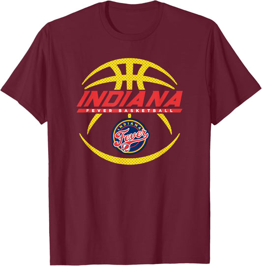 WNBA Indiana Fever The Rock T-Shirt - T-Shirt | Maroon