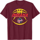WNBA Indiana Fever The Rock T-Shirt - T-Shirt | Maroon